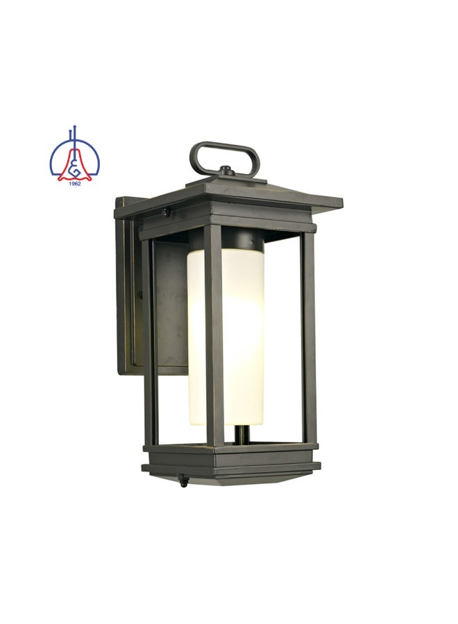AL SALHIYA LIGHTING Outdoor Wall Light E27 A273-8 - Black - Image 2